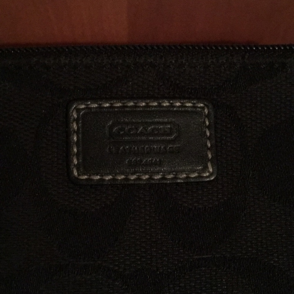 Coach Black Wristlet - Picture 3 of 4